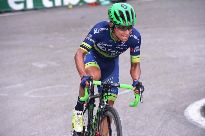 TODAYCYCLING - Esteban Chaves accroche une nouvelle belle victoire à son jeune palmarès. Photo : Orica BikeExchange