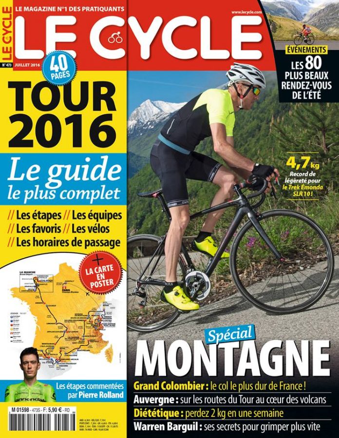 TODAYCYCLING - Pierre Rolland et Warren Barguil ont pris part à ce numéro spécial Tour de France 2016. Photo : D.R