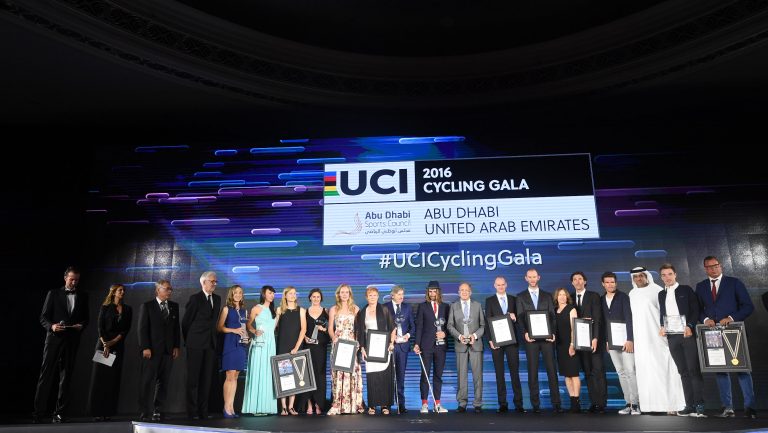 Les récompenses du 2ème Gala du Cyclisme UCI