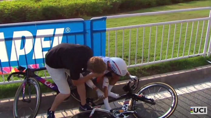 TODAYCYCLING - Anouska Koster victime de la chaleur ? Photo : UCI