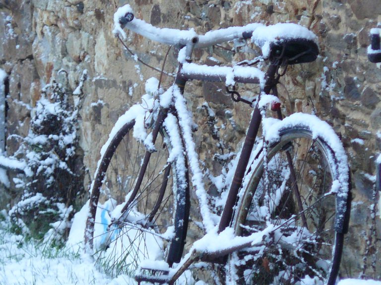 Mon vélo au chaud