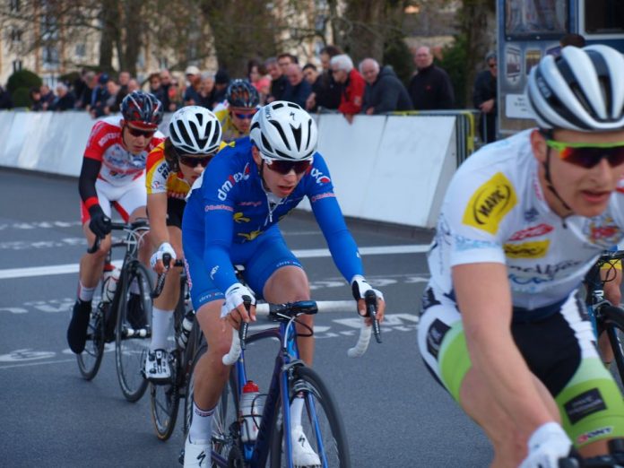 TODAYCYCLING - Tanguy Turgis lors des Boucles du Sud-Avesnois 2016 (manche de Coupe de France juniors). Photo : Chantal Crinon/Boucles Cyclistes Sud Avesnois