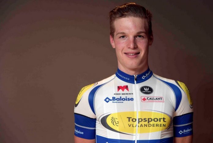 TODAYCYCLING - A 24 ans, Gijs Van Hoecke accède au plus niveau, en WorldTour, au sein de la LottoNL Jumbo. Photo : D.R