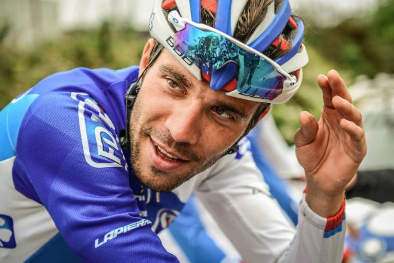 Thibaut Pinot, chef de fil de la formation FDJ