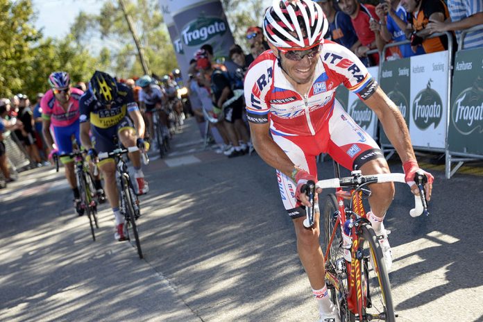 TODAYCYCLING - Joaquim Rodriguez à l'attaque sur le Tour d'Espagne 2013 - Photo: Graham Watson