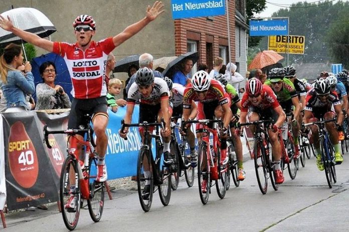TODAYCYCLING - Enzo Wouters, vainqueur de la 1ère étape du Tour de Flandre-Orientale - Photo: Lotto-Soudal