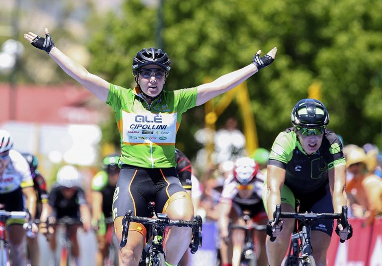 Chloe Hosking la plus rapide au sprint !