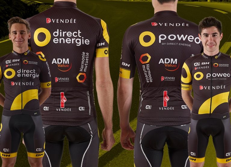Le maillot 2017 de la Direct Energie