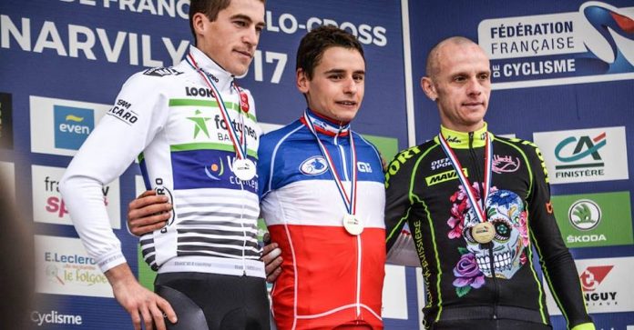TODAYCYCLING - Parmi ces trois coureurs, seul le champion de France sera aux Mondiaux. Photo : Cofidis