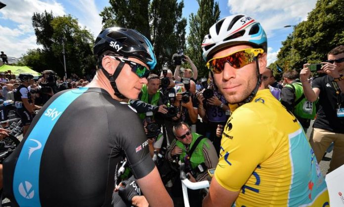 TODAYCYCLING - Chris Froome et Vincenzo Nibali, rivaux sur les courses à étapes - Photo: Presse Sports