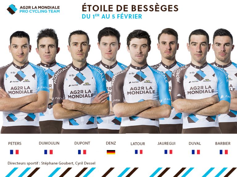 Etoile de Bessèges 2017 : Ag2r La Mondiale est prête à en découdre