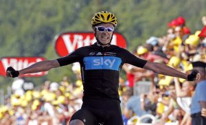 TODAYCYCLING - Chris Froome remporte sa première étape sur le Tour de France, à la Planche des Belles Filles - Photo: REUTERS/Stéphane Mahe