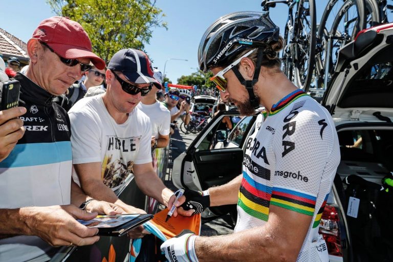 Peter Sagan satisfait de sa première course