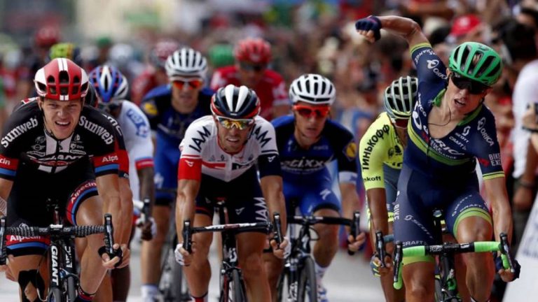 Magnus Cort Nielsen domine le sprint, Bryan Coquard au sol