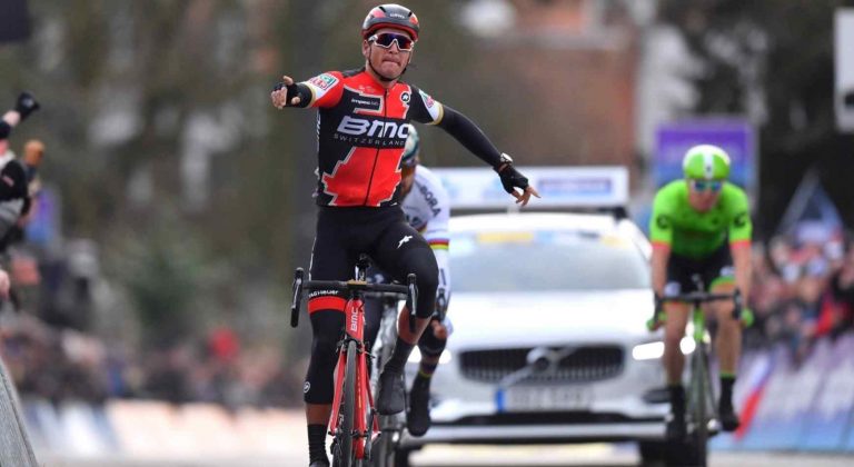 Circuit Het Nieuwsblad 2017 : Greg Van Avermaet (BMC Racing Team) réalise le doublé!