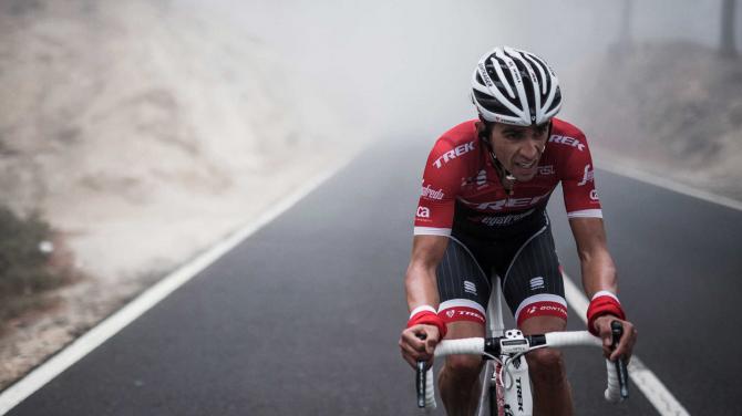 Alberto Contador (Trek-Segafredo) mécontent d’Alejandro Valverde (Movistar)