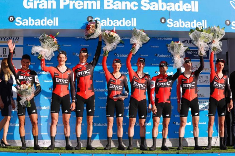 BMC Racing Team, maître du temps à Valence