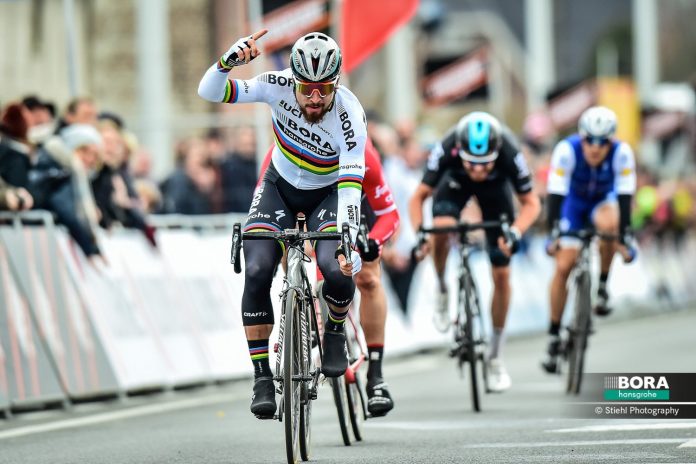 Peter Sagan (Bora-Hansgrohe) remporte Kuurne-Bruxelles-Kuurne