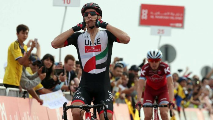 Tour d'Abu Dhabi : Rui Costa fait briller le maillot UAE Team Emirates à domicile