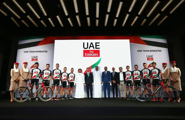 L’équipe UAE Abu Dhabi change de sponsor et devient UAE Team Emirates