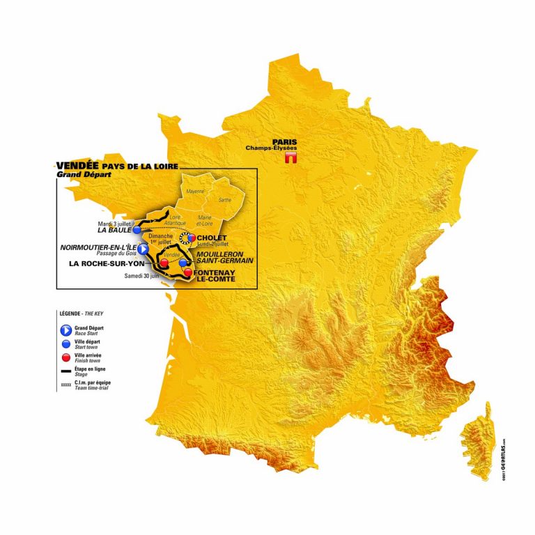 Tour de France 2018 : les quatre premières étapes dévoilées