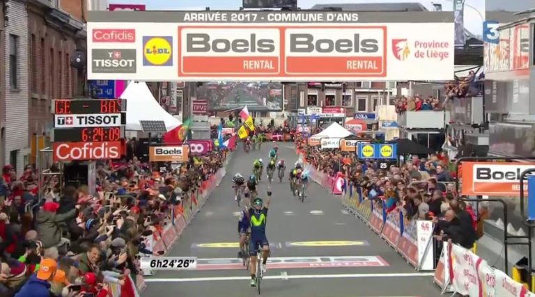 Quatrième succès sur Liège-Bastogne-Liège pour Alejandro Valverde