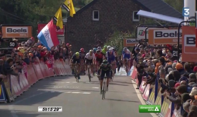 Flèche Wallonne, Alejandro Valverde irrésistible dans le Mur de Huy