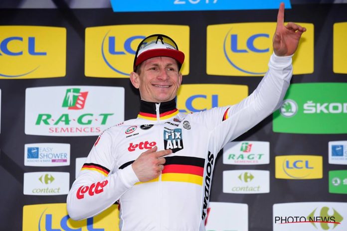 André Greipel, leader de l'équipe Lotto-Soudal, veut gagner des étapes sur le Giro 2017