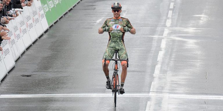 Damien Gaudin (Equipe Armée de Terre) gagne à nouveau en Bretagne