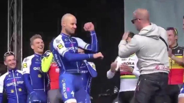 Tom Boonen fait le buzz à l’occasion de sa course d’adieu