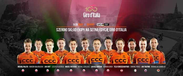 Jan Hirt et Simone Ponzi leaders du team CCC Sprandi-Polkowice pour le Giro 2017