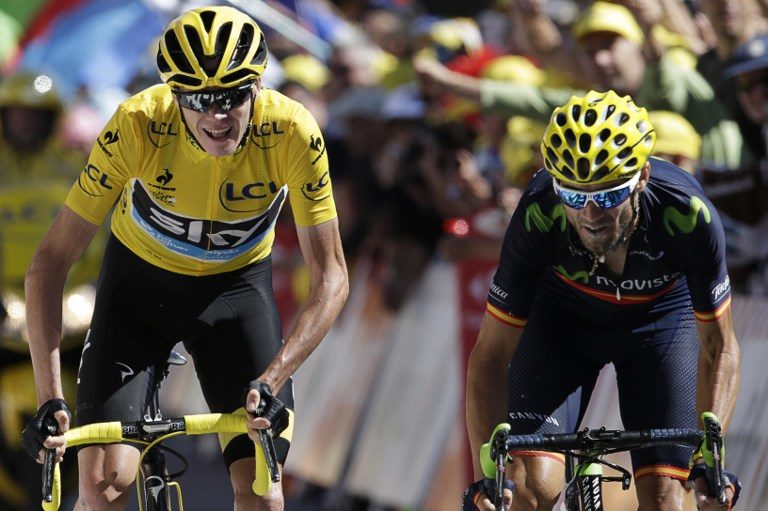 Chris Froome : « Valverde est l’homme à battre sur le Tour de France »
