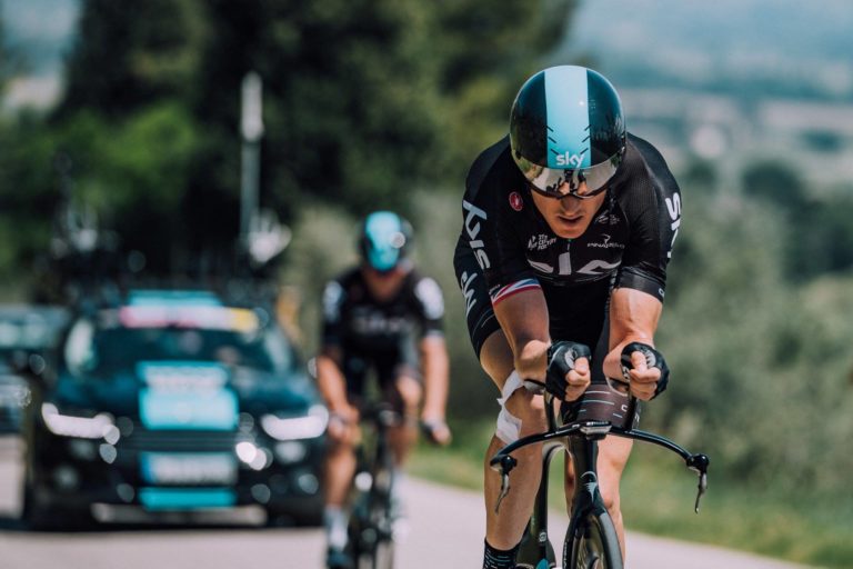 Tour d’Italie : Geraint Thomas a occulté la douleur lors du chrono