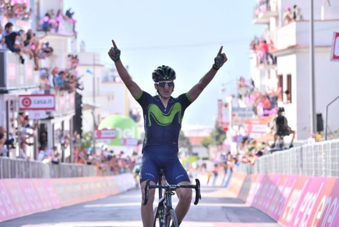 Gorka Izagirre (Movistar) remporte en costaud la huitième étape du Tour d'Italie