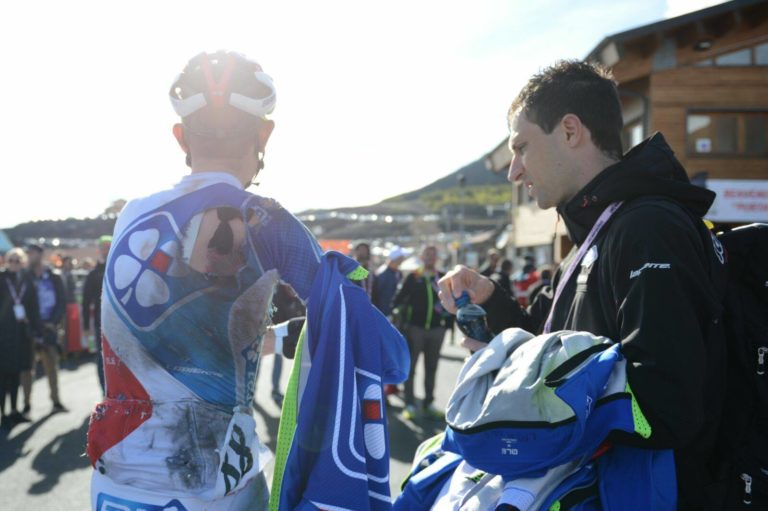 Tour d’Italie : Jérémy Roy (FDJ) marqué par une chute spectaculaire