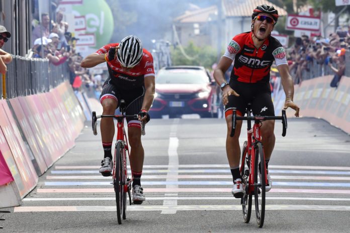 Jasper Stuyven, déçu, termine 2e de la 6e étape du Tour d'Italie 2017