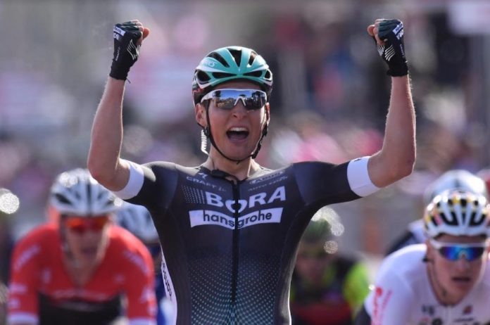 Lukas Postlberger s'est fait un nom en remportant la première étape du Tour d'Italie 2017
