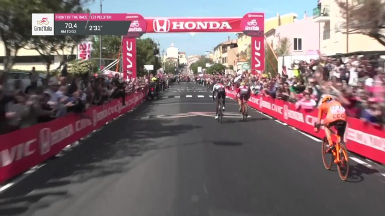 Tour d’Italie 2017 – Etape 1 (Vidéo)