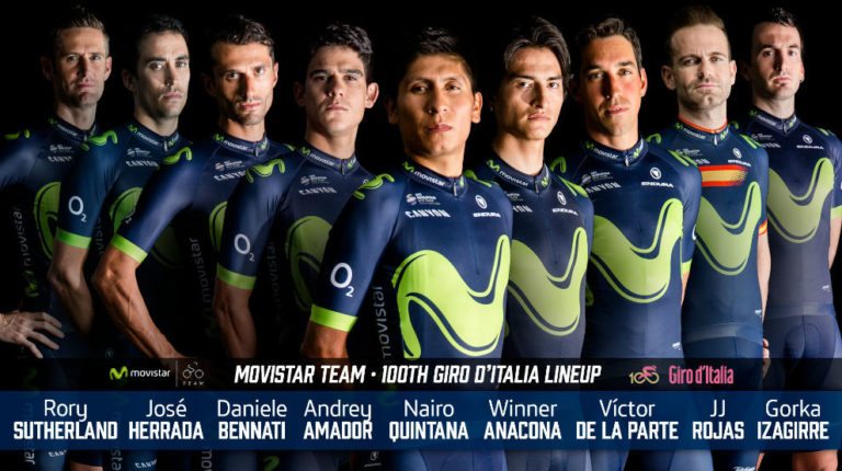 Giro 2017 : chez Movistar, c’est tout pour Nairo Quintana !