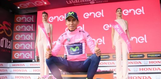 Vainqueur de la 9ème étape du Tour d'Italie, Nairo Quintana (Movistar) s'est emparé de la tête du classement général et devance Thibaut Pinot