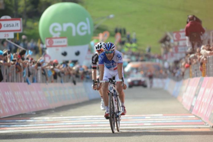 Thibaut Pinot sur les pas de Quintana sur ce Giro 2017. Photo : Site Officiel FDJ