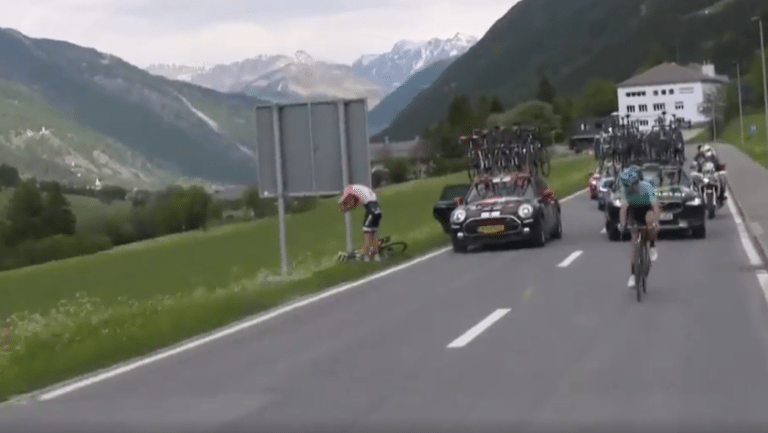 Giro 2017. Tom Dumoulin a dit : « J’ai fait de la merde ». Non ?!