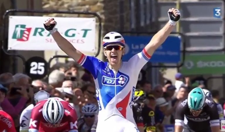 Arnaud Démare leader de Groupama-FDJ sur Paris-Nice