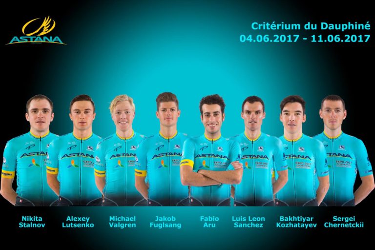 Critérium du Dauphiné : Astana autour d’un Fabio Aru incertain