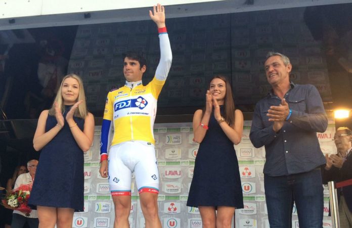 Johan Le Bon maillot jaune des Boucles de la Mayenne 2017