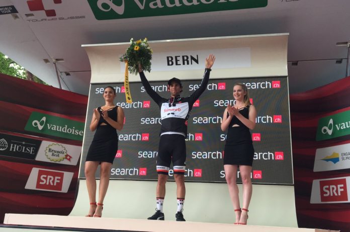 Michael Matthews s'est imposé en costaud au terme de la 3e étape du Tour de Suisse 2017. L'Australien a devancé Peter Sagan et John
