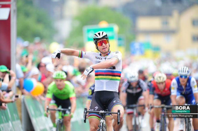 Peter Sagan (Bora-Hansgrohe) remporte la 5ème étape du Tour de Suisse