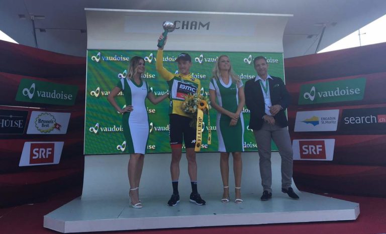 Rohan Dennis premier maillot jaune du Tour de Suisse 2017