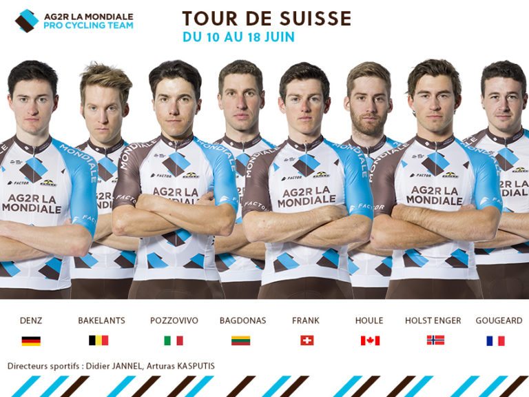 Tour de Suisse 2017 : AG2R La Mondiale avec Mathias Frank