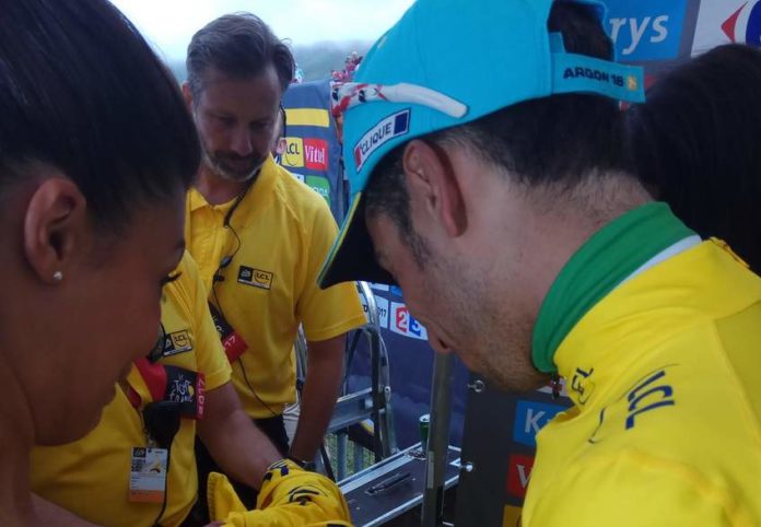 Fabio Aru est le nouveau maillot jaune du Tour de France 2017